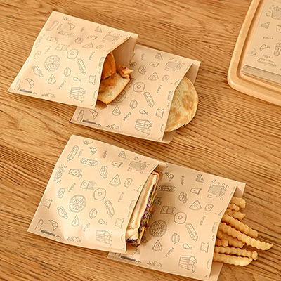 Material and treatment of Greaseproof Paper Bags